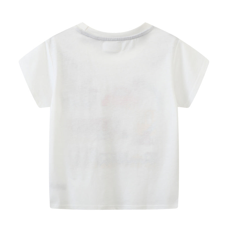 Jungen T-Shirt mit lustigem Fahrzeugmotiv Drune