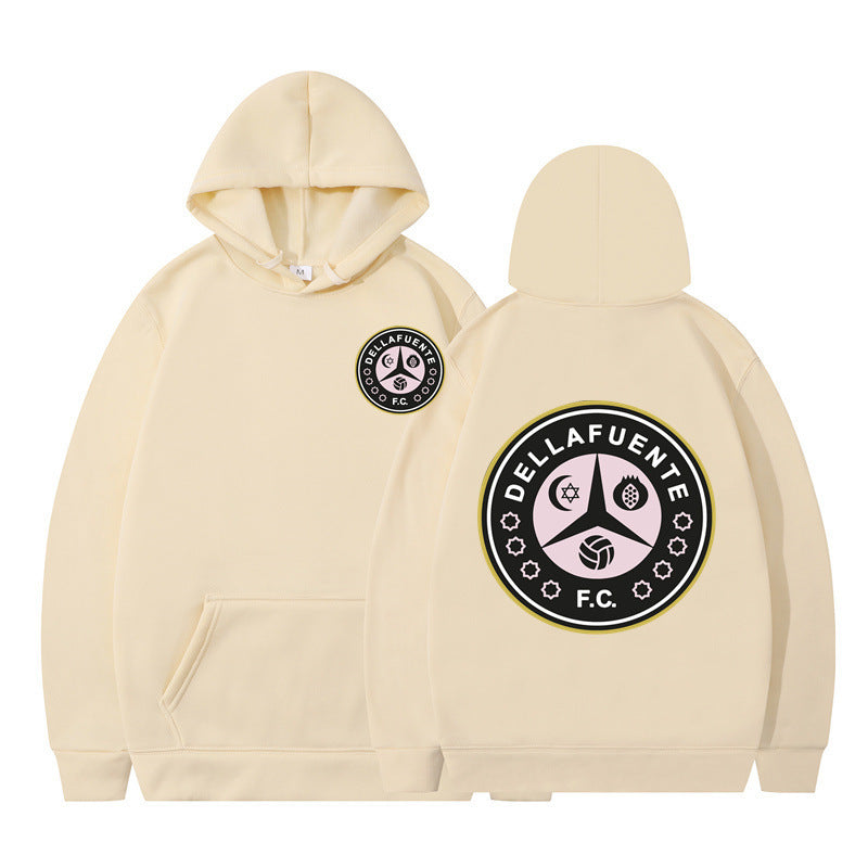 Damen Kapuzenpullover mit markantem Logo und weichem Fleece Drune