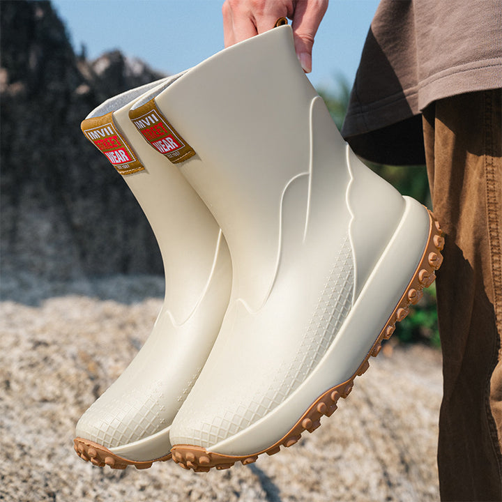 Herren Gummistiefel mit rutschfester Sohle Drune