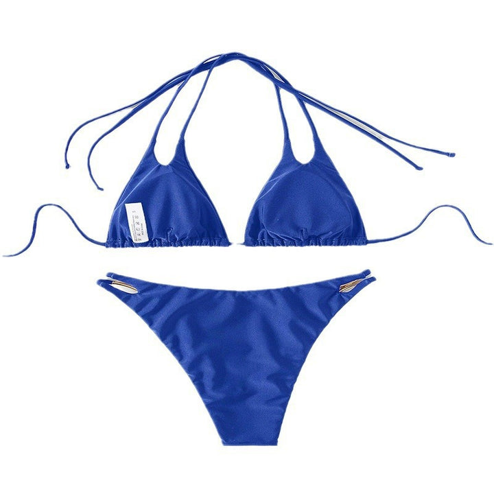 Damen Triangel-Bikini mit eleganten Binde-Details Drune