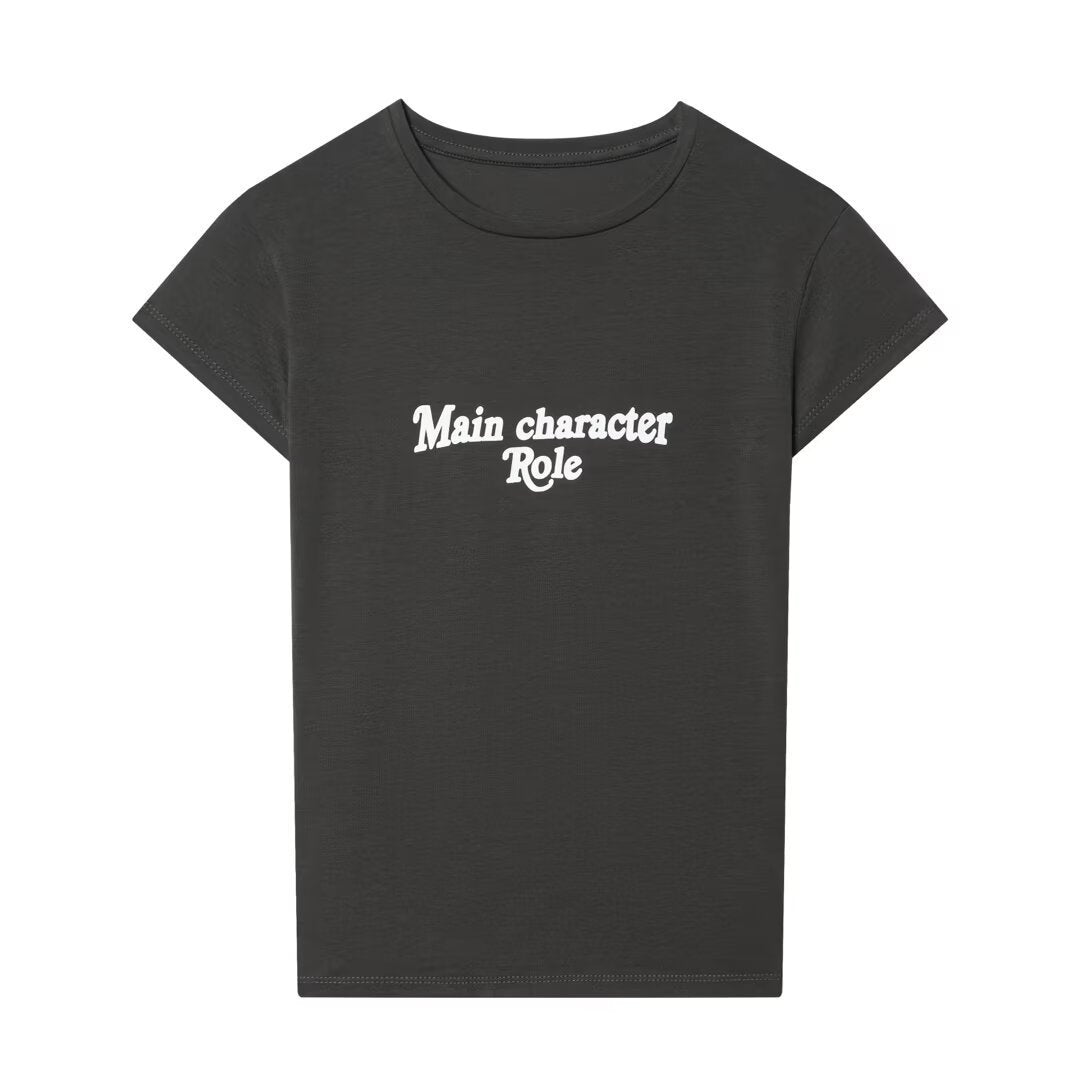 Damen T-Shirt mit individuellem Schriftzug Drune