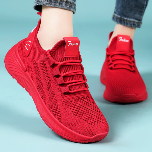 Damen Atmungsaktive Laufschuhe mit hochelastischem Obermaterial Drune