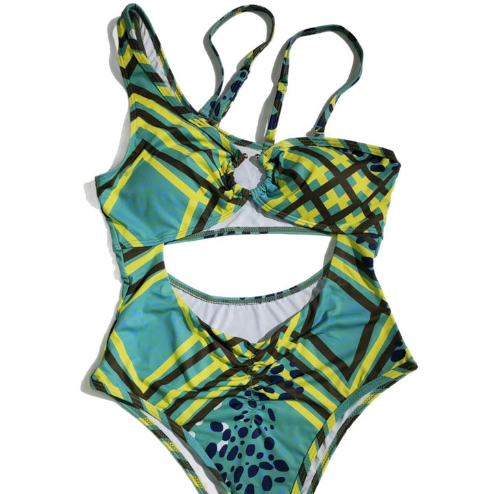 Damen modischer Cut-Out Badeanzug Drune