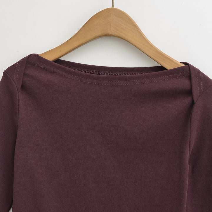 Damen Langarmshirt mit lässigem Schnitt und modernen Details Drune