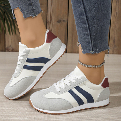 Damen Freizeitsneaker mit atmungsaktivem Obermaterial und rutschfester Sohle Drune