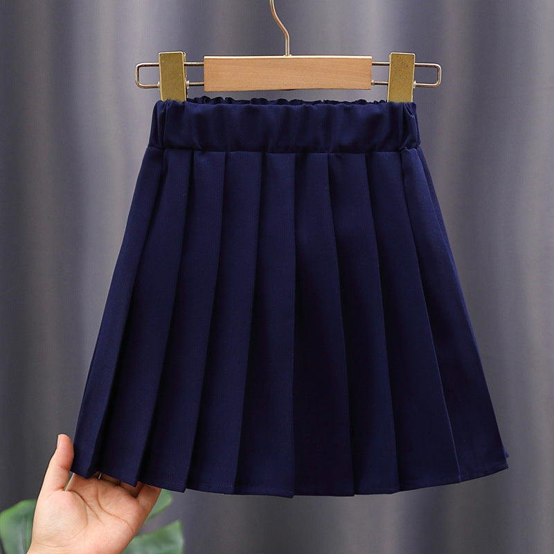 Mädchen Matrosenbluse mit klassischem Kragen und dekorativen Streifen Drune