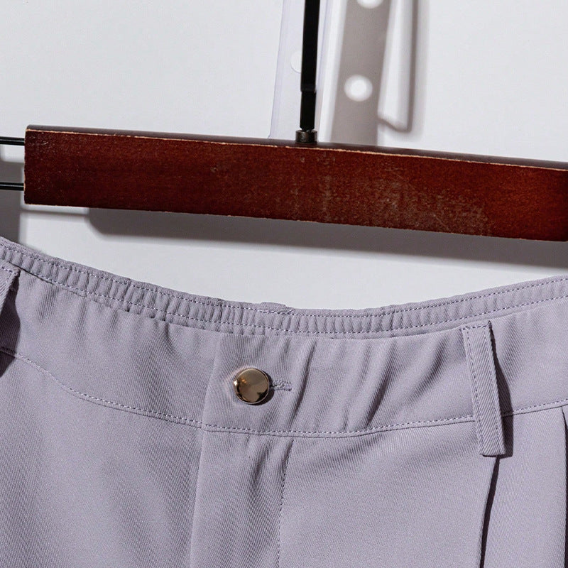 Damen Set mit kurzem Oberteil und eleganter Hose Drune