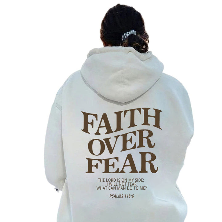 Damen Kapuzenpullover mit inspirierendem Schriftzug und hochwertiger Verarbeitung Drune