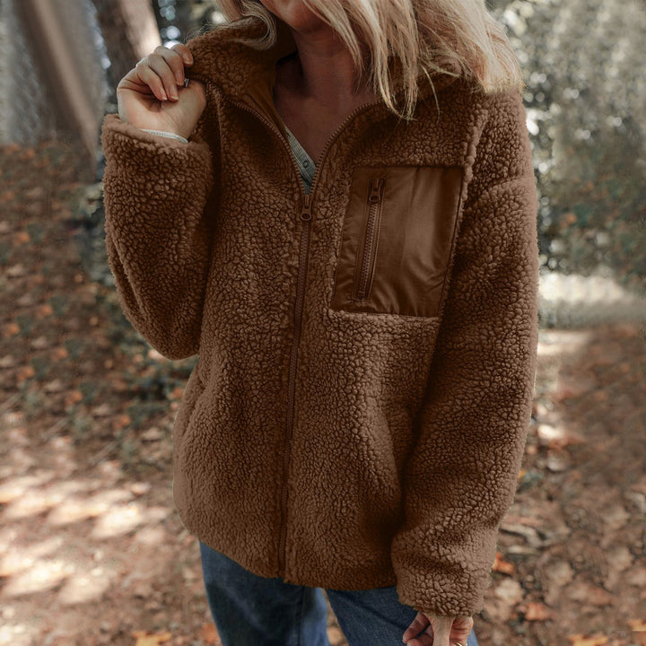 Drune | Frauen Fleece Jack Hochkragen Stil