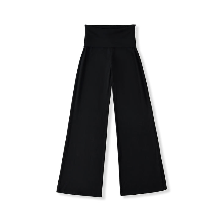 Damen weite Yoga-Hosen mit hohem Bund Drune