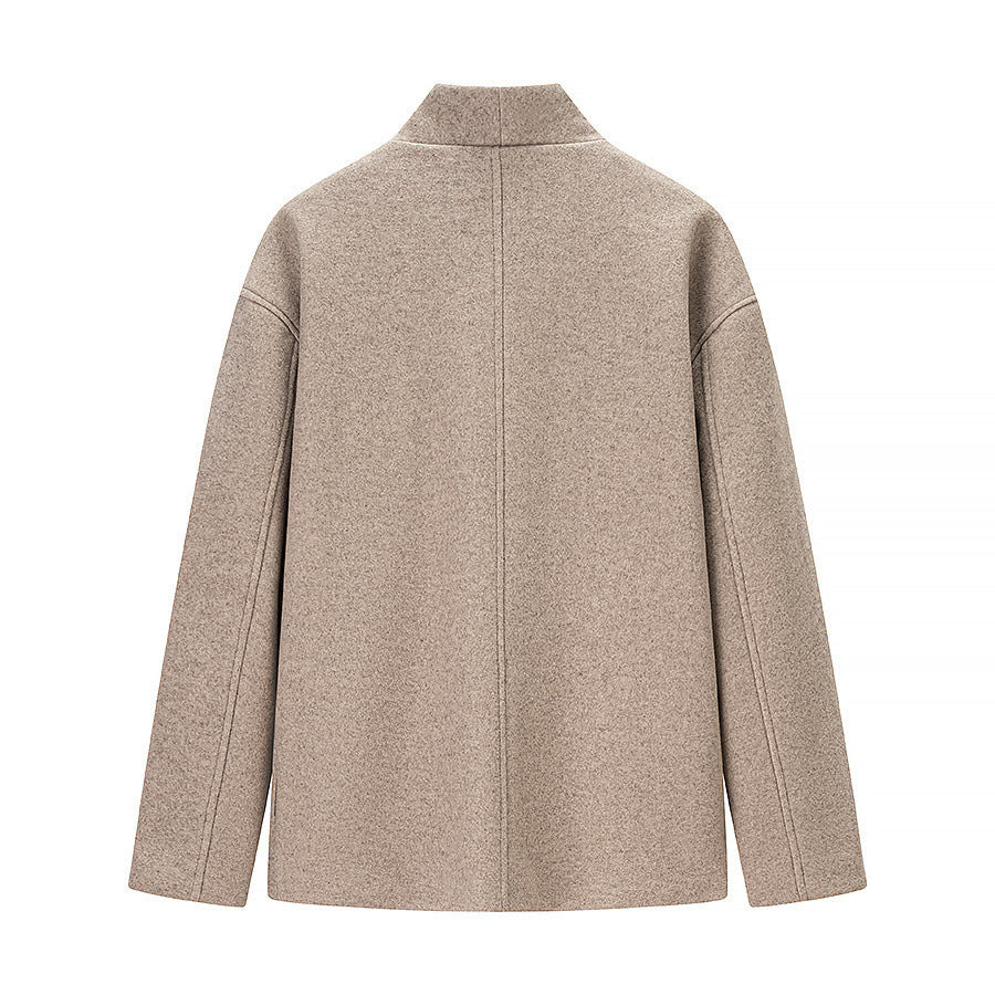 Damen elegante Doppelreiherjacke Drune