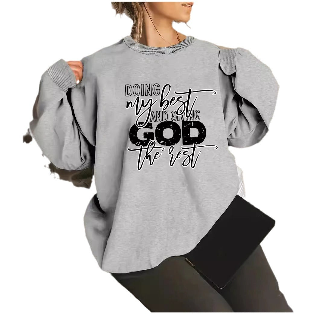 Damen Sweater mit persönlichem Motiv Drune