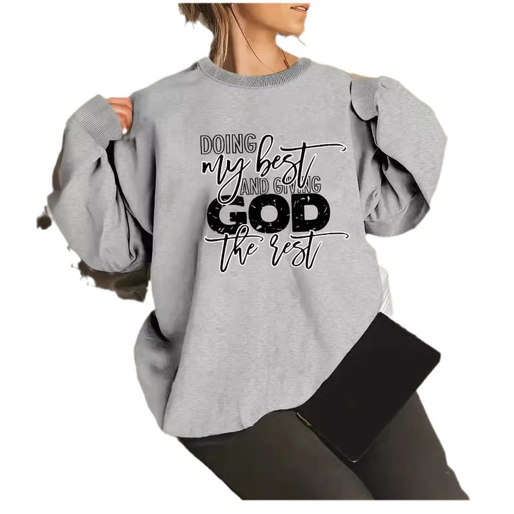 Damen Sweater mit persönlichem Motiv Drune