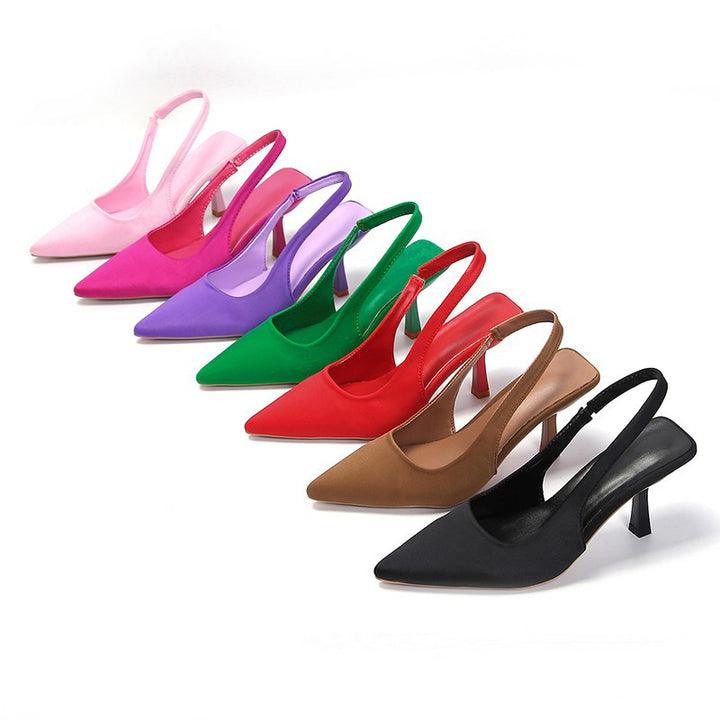 Damen Slingback Pumps mit eleganter Spitze Drune