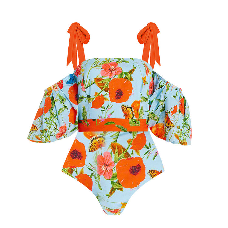 Damen Bikiniset mit elegantem Maxiröckchen Drune