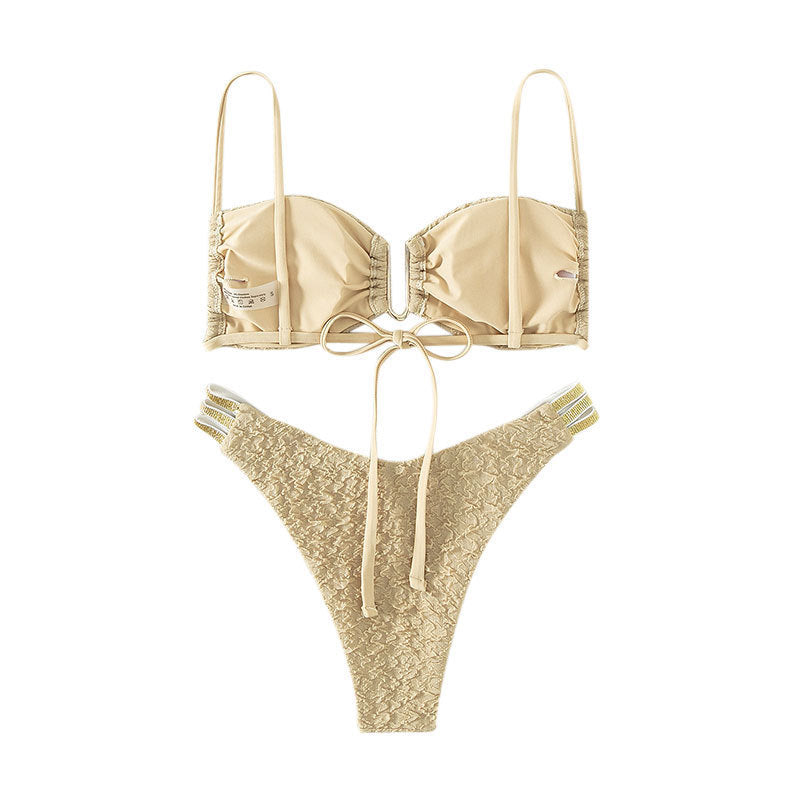 Damen Push-Up Bikini-Set mit elegantem eingearbeiteten Detail Drune