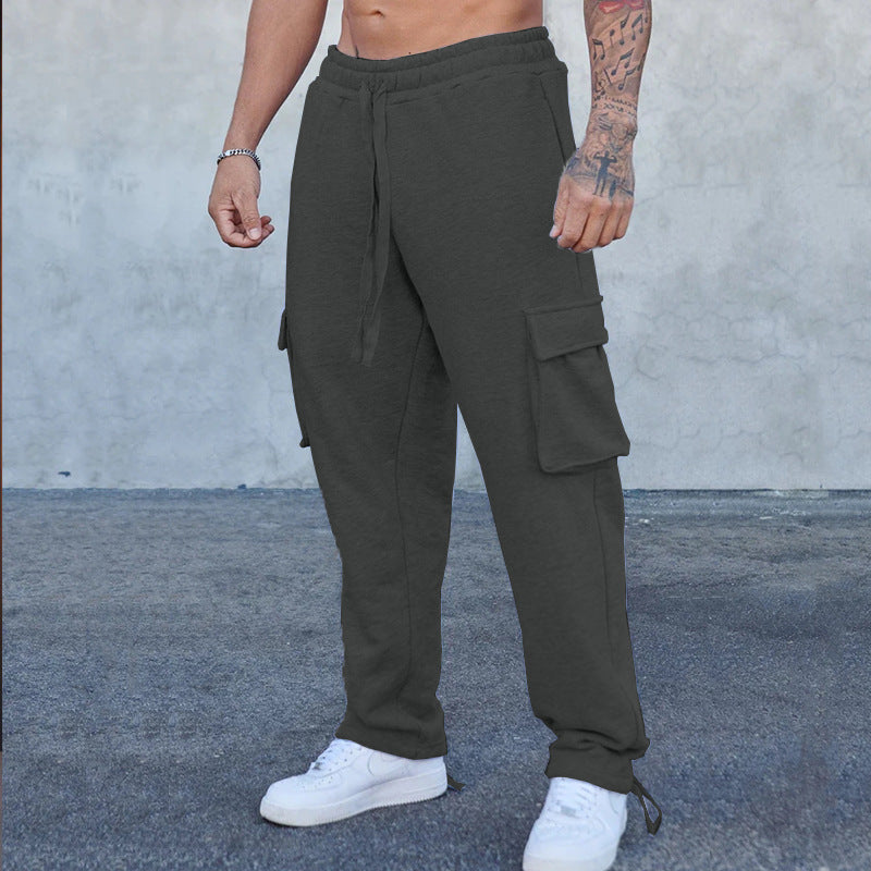 Herren Cargo-Jogginghose mit verstellbarem Bund und praktischen Seitentaschen Drune