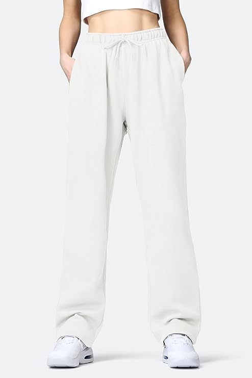 Damen bequeme Sporthose mit elastischem Bund und praktischen Taschen Drune