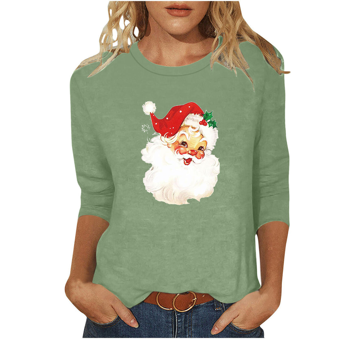 Damen Sweatshirt mit festlichem Weihnachtsmotiv Drune