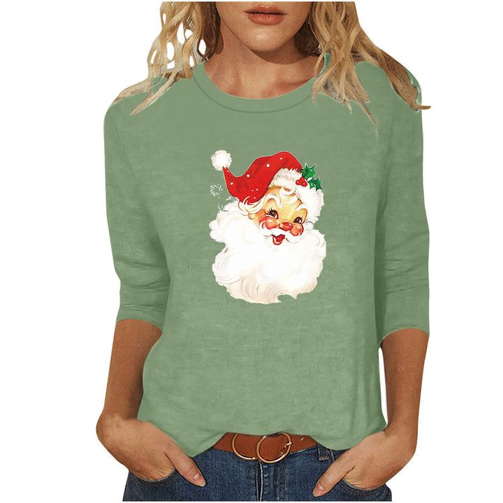 Damen Sweatshirt mit festlichem Weihnachtsmotiv Drune