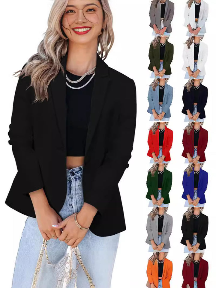 Damen Eleganter Blazer mit modernem Schnitt und praktischen Taschen Drune