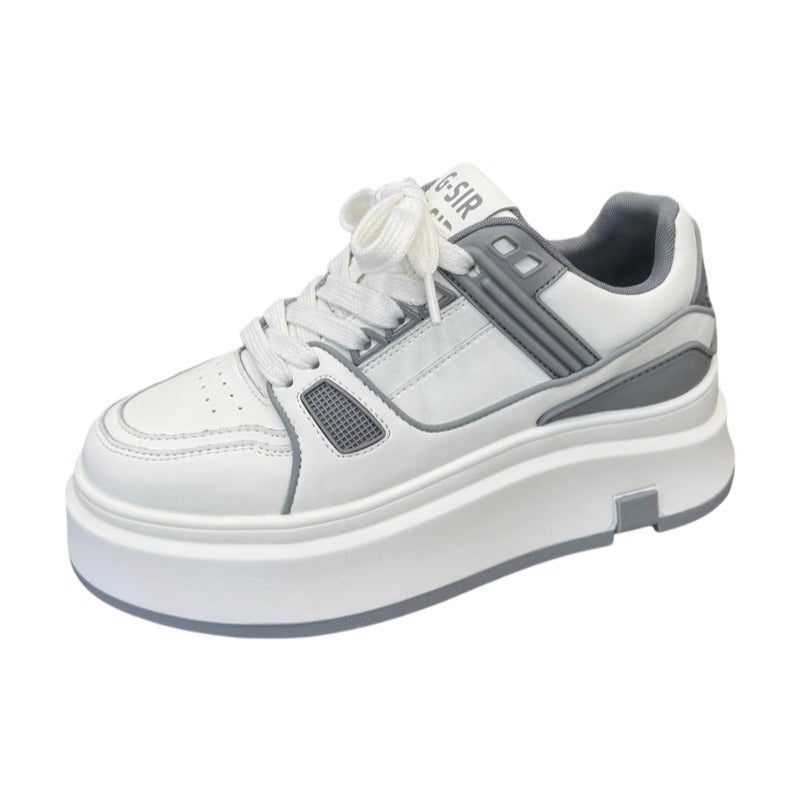 Damen Sportliche Sneakers mit dämpfender Plateausohle und atmungsaktiven Einsätzen Drune