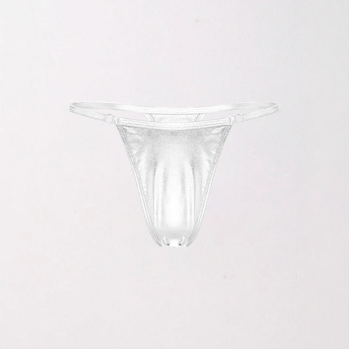 Damen Minimalistischer Spitzenstring Drune