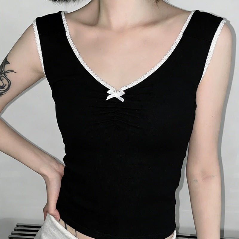 Damen verführerischer Bodysuit mit feinen Spitzenakzenten Drune