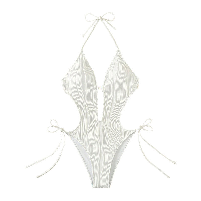 Damen Einteiliger Badeanzug mit raffiniertem Cut-Out-Design Drune