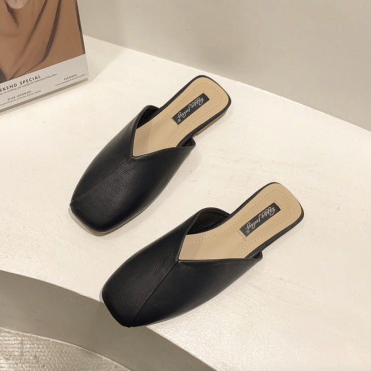 Damen Elegante und moderne Mules mit ausgefallenem Überkreuz-Design Drune