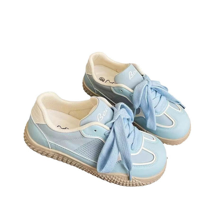 Damen Komfortable Freizeit Sneakers mit atmungsaktiver Einlegesohle Drune