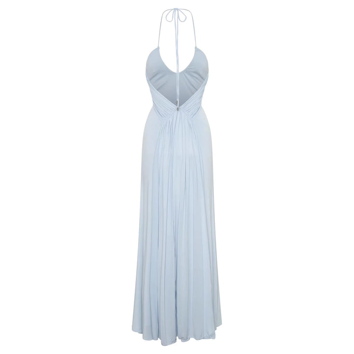 Damen Maxikleid mit raffinierter Drapierung Drune