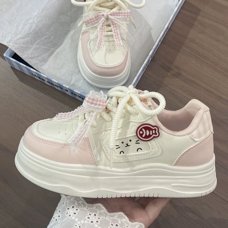 Damen Sneakers mit verspieltem Tiermotiv und komfortabler Sohle Drune