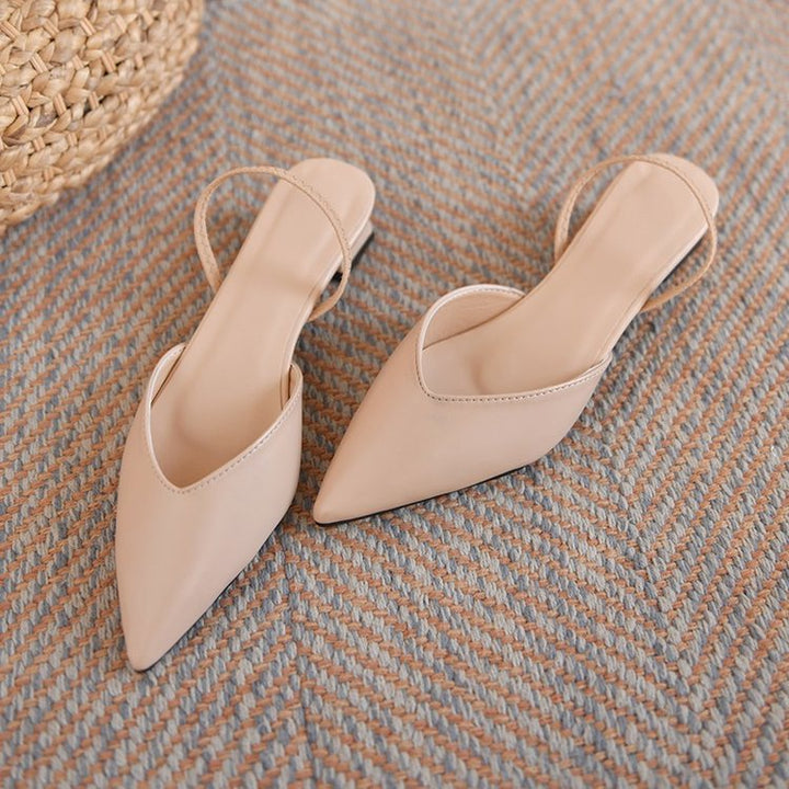 Damen Slingback Pumps mit modernem Design und elegantem Mittelabsatz Drune