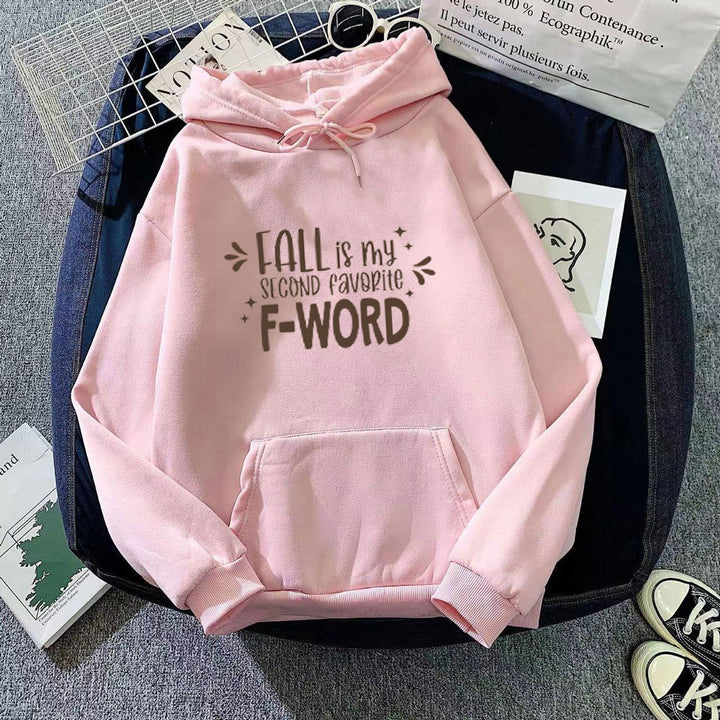 Damen Kapuzenpullover mit witzigem Spruch und lässigem Schnitt Drune