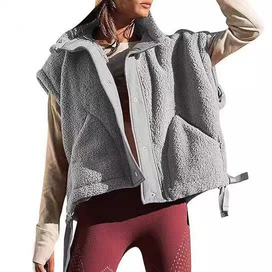 Damen Modische Fleece-Weste Drune