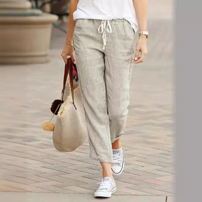 Damen Leichte und bequeme Freizeithose Drune