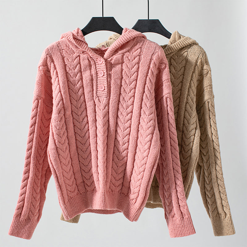 Drune | Pullover Aus Gedrehtem Strick mit Modernem Look