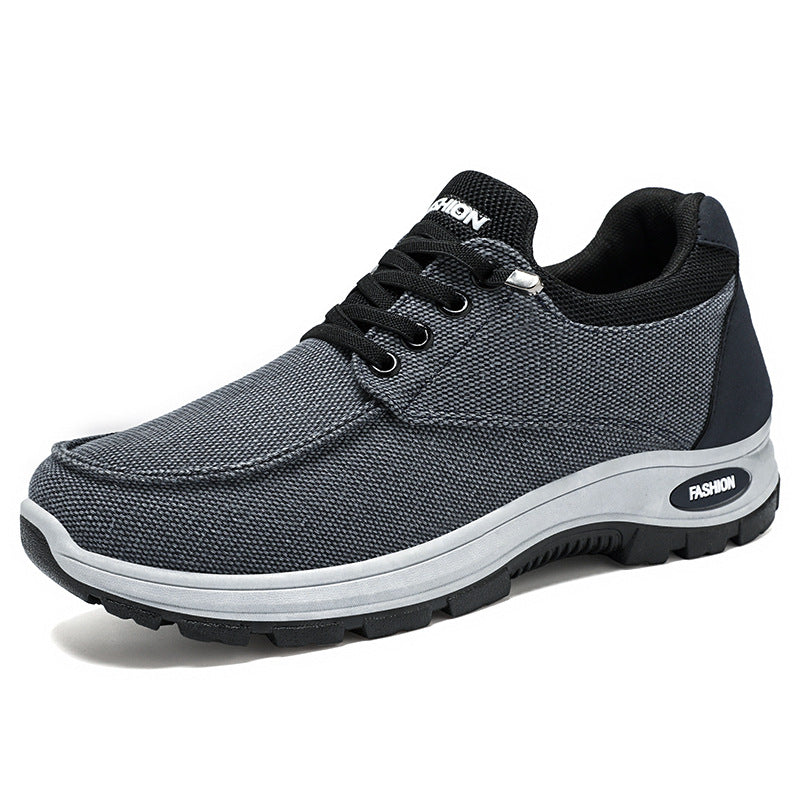 Herren nan robuster Freizeit-Outdoor-Sneaker mit verstärkter Zehenkappe, profilierter Gummilaufsohle und stoßdämpfender EVA-Zwischensohle Drune