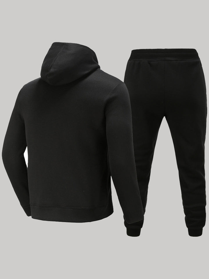 Damen Hoodie und Jogginghose Set mit motivierendem Spruch Drune
