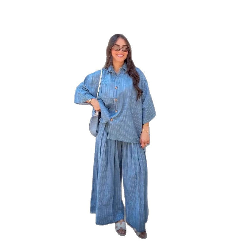 Damen lässiges 2-in-1 Outfit Drune