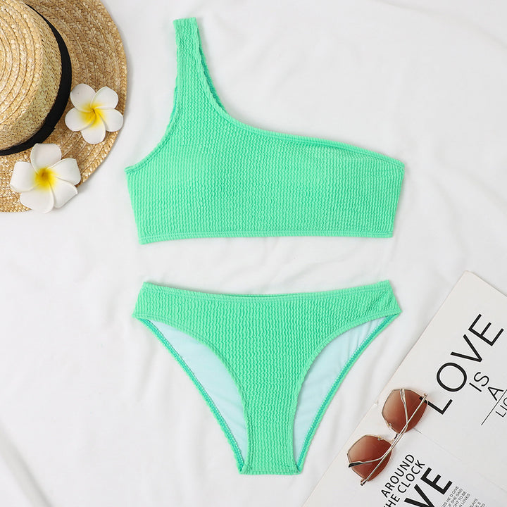 Damen Triangel-Bikini mit asymmetrischem Schnitt und aufregendem Design Drune