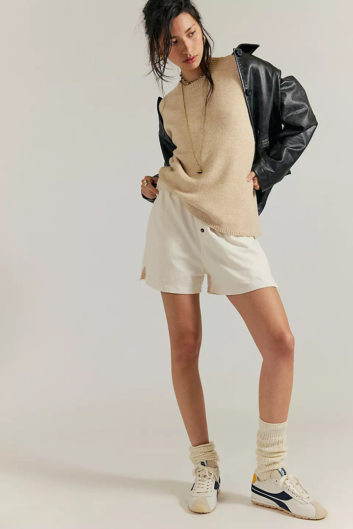 Damen Stylish halbtransparentes Sweatshirt mit Spitze und lässigem Schnitt Drune