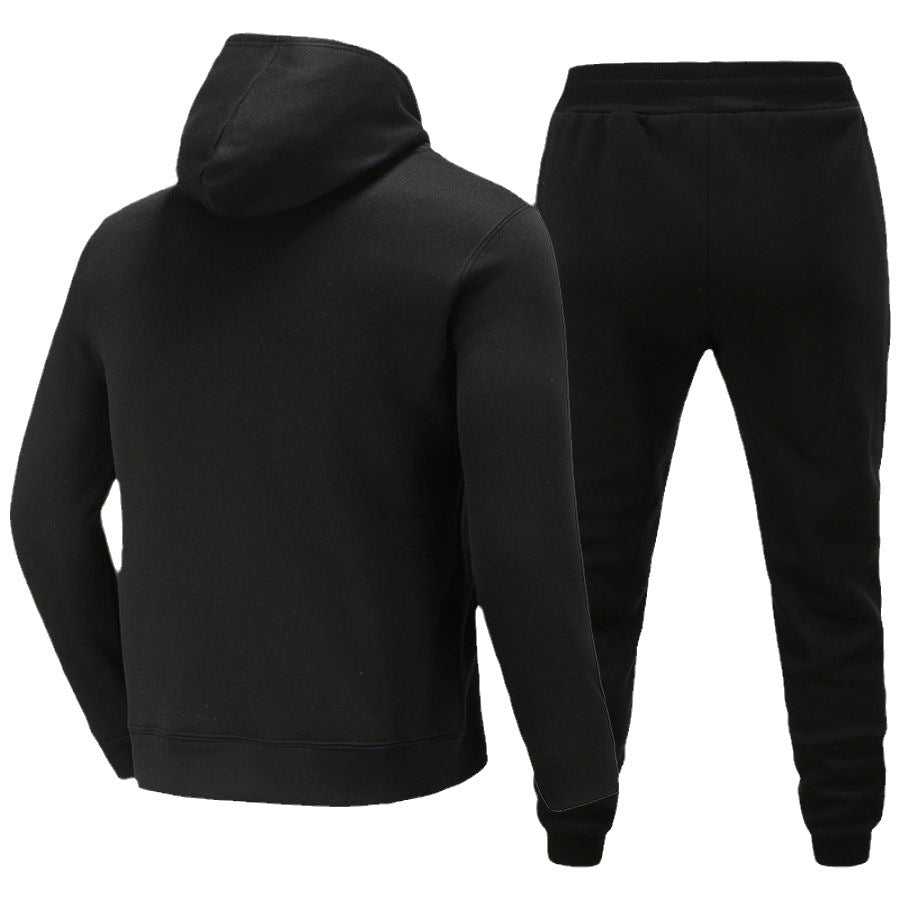 Damen Kapuzenpullover und Jogginghose Set mit kreativem Spinnennetz-Motiv Drune