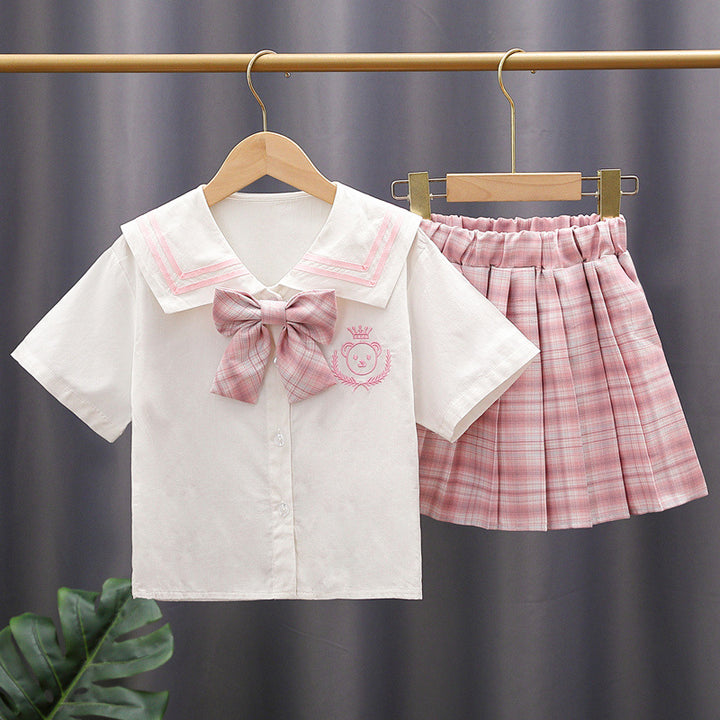 Mädchen Schuluniform Set Drune