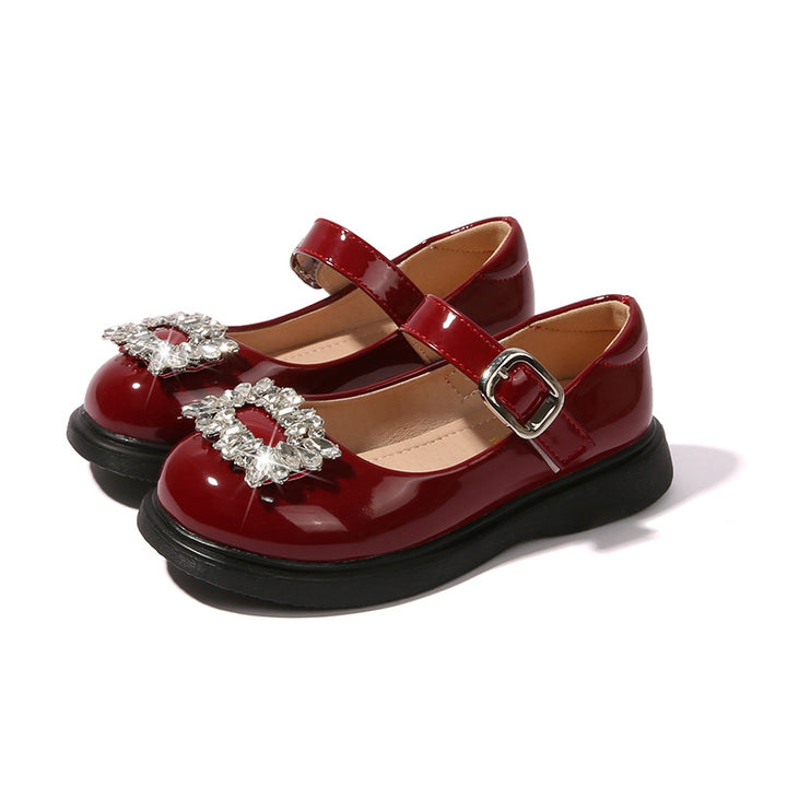 Damen Ballerinas mit modischem Strassbesatz Drune
