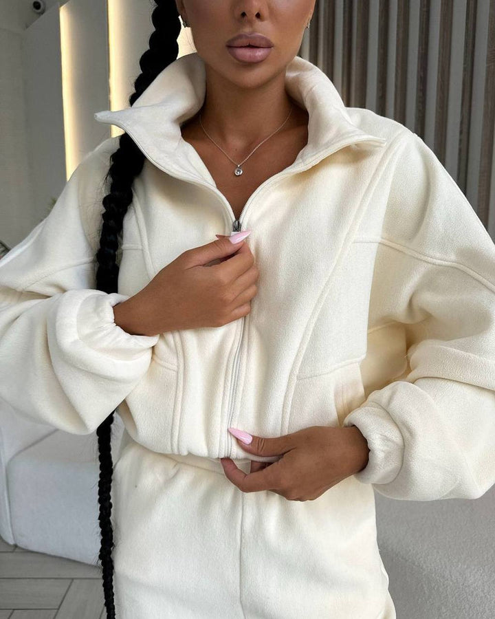 Damen bequemer und modischer Jumpsuit mit tiefem V-Ausschnitt Drune