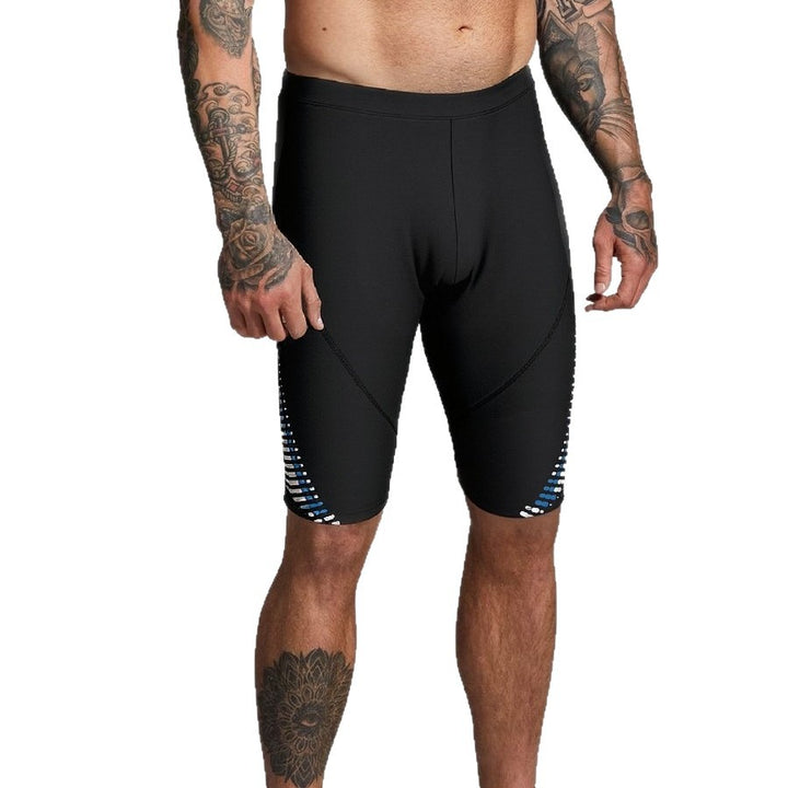 Herren Schwimmshorts mit kompressiver Passform und stylischen Designelementen Drune