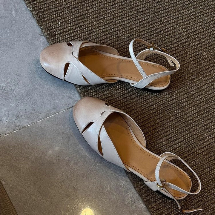 Damen Slingback Ballerinas mit elegantem Riemendesign und komfortabler Passform Drune