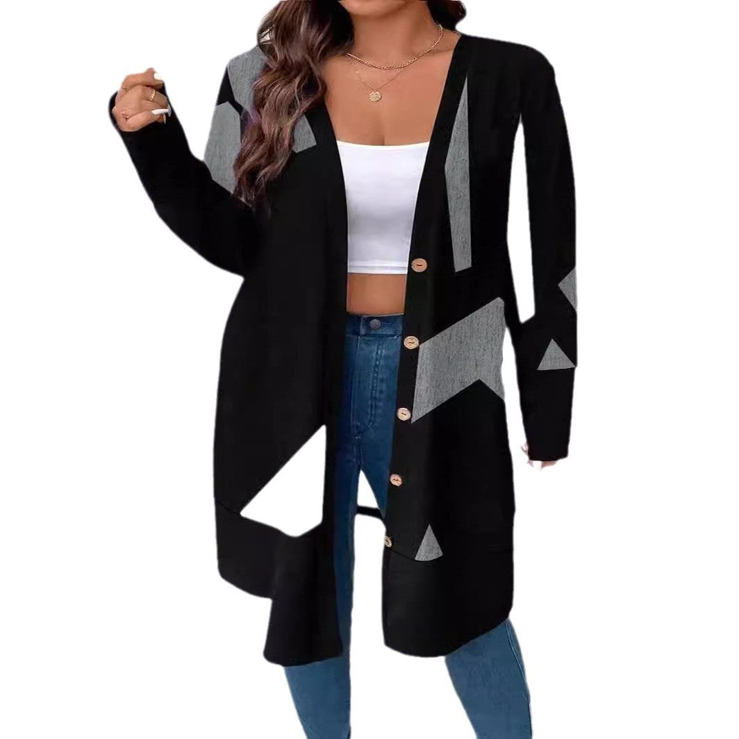 Damen modischer Cardigan Drune